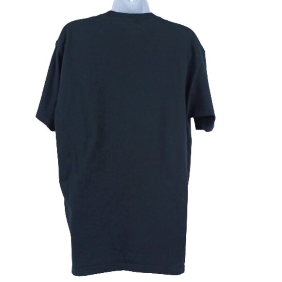 Anvil Retro Vintage Core Y2k Gorilla Glue Logo Black T-shirt Men's Sz Large - Picture 2 of 3